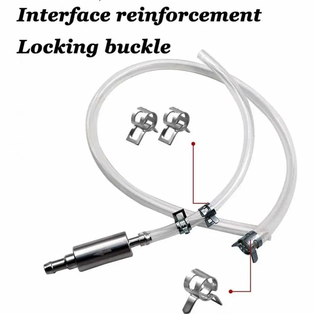 

High Temperature Brake Bleeder Kit Motorcycle Clutch Precision Check Valve Brake Bleeder Kit One Way Hose Tool for System