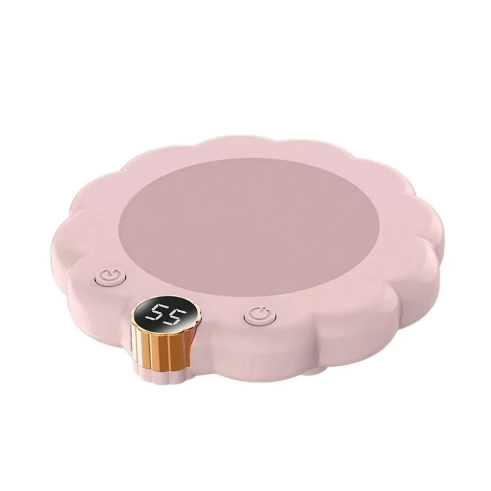 

Термостатические подставки в форме цветка, цифровой дисплей с регулируемой температурой, подставки с постоянной температурой, интеллектуальная защита от сухого ожогов