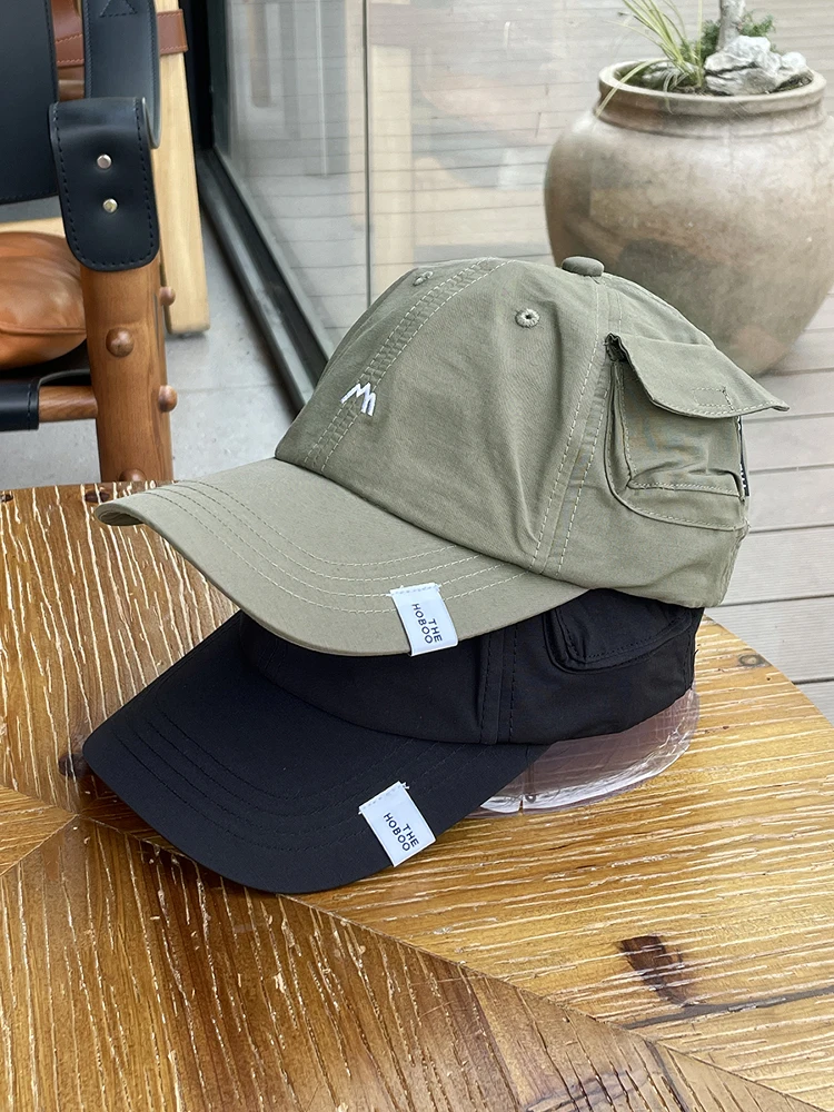

Street quick-drying thin soft-top baseball cap for men and women, hip-hop cap for couples