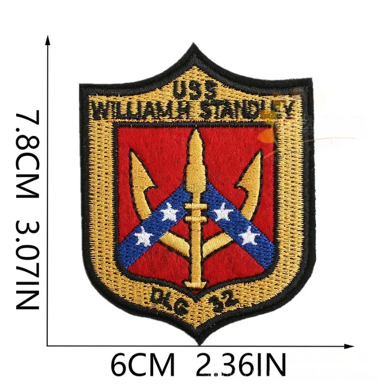 Top Gun Tomcat Embroidered Patch Hook and Loop Badge Jacket Sticker American Navy Air VF-1 Pilot Armband DIY Accessories