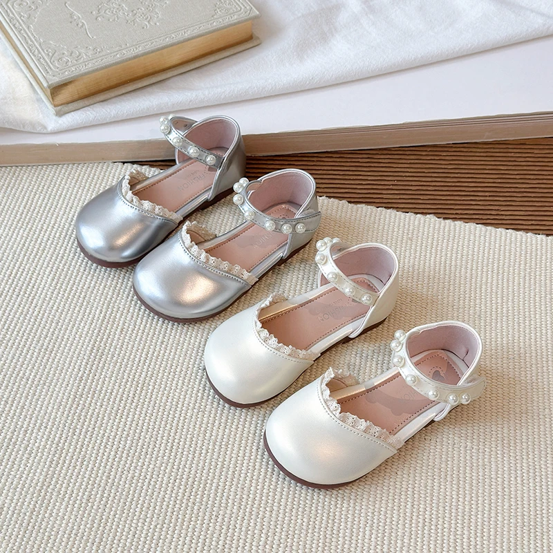 

Детские сандалии для девочек 2026 года с круглым носком в корейском стиле, легкие, с мягкой подошвой и противоскользящей функцией, размеры 21-30