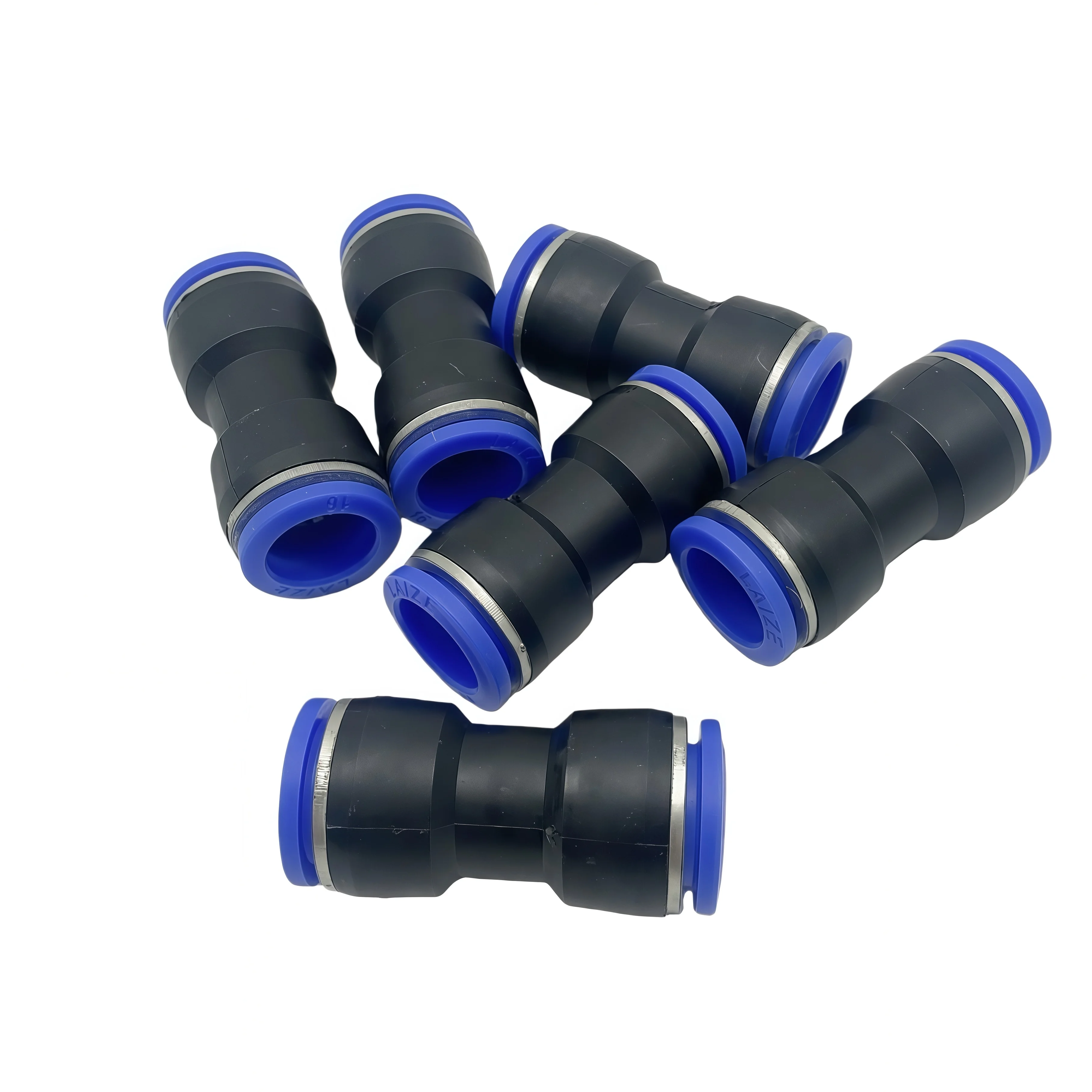 1PC  PU straight-through connector plastic pneumatic quick plug connector PU4/6/8/10/12mm is simple and quick to install