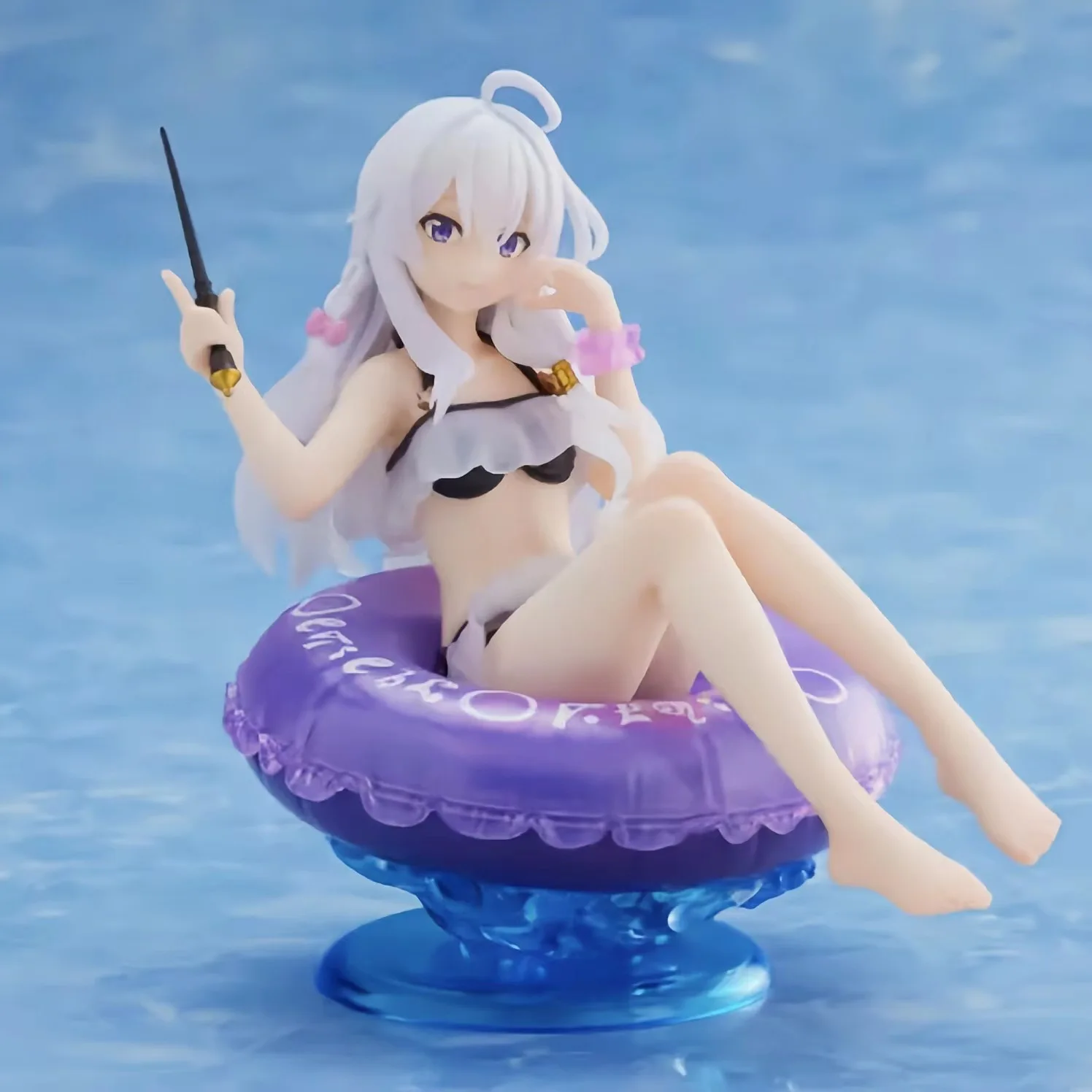 อะนิเมะ Q-รุ่น Kawaii ชุดว่ายน้ําสาวสวยท่านั่ง Action Figure PVC โหมดของเล่นตุ๊กตา Desk Decor เครื่องประดับรถของขวัญ