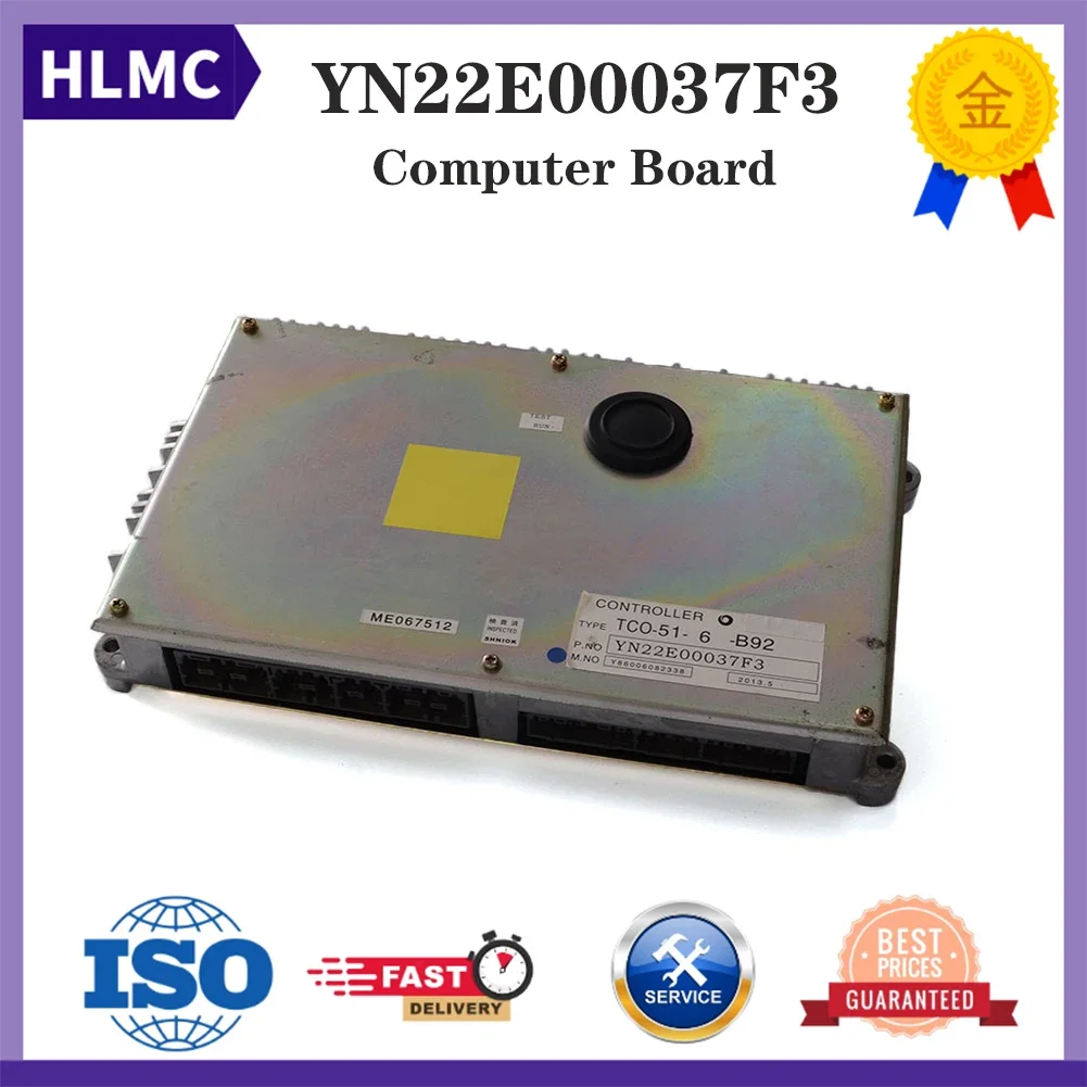 Excavator Parts SK200-6 Controller Excavator Engine Controller YN22E00037F3 LQ22E00018F2 Ecu Computer Board Epos Controller