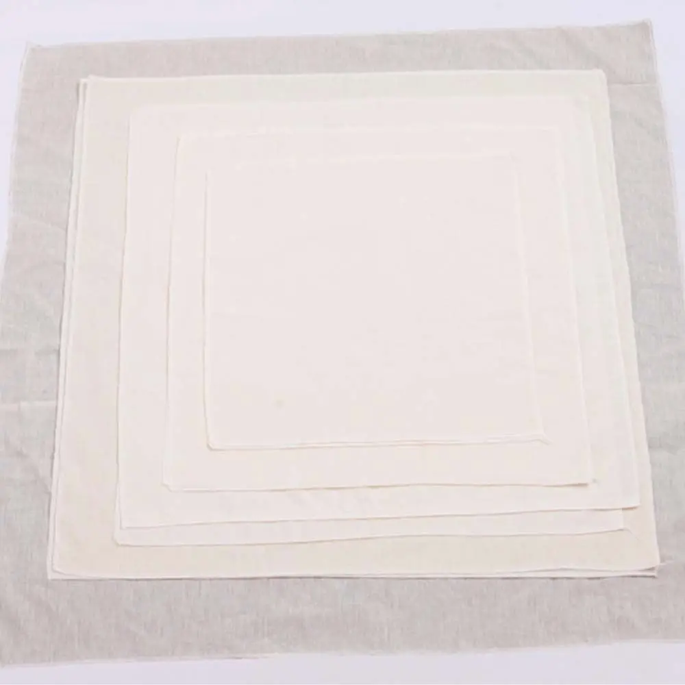 Locking Edge Square Cheese Cotton Tofu Gauze Filter Gauze Filter Cloth Steamer Mat Insulation Cover