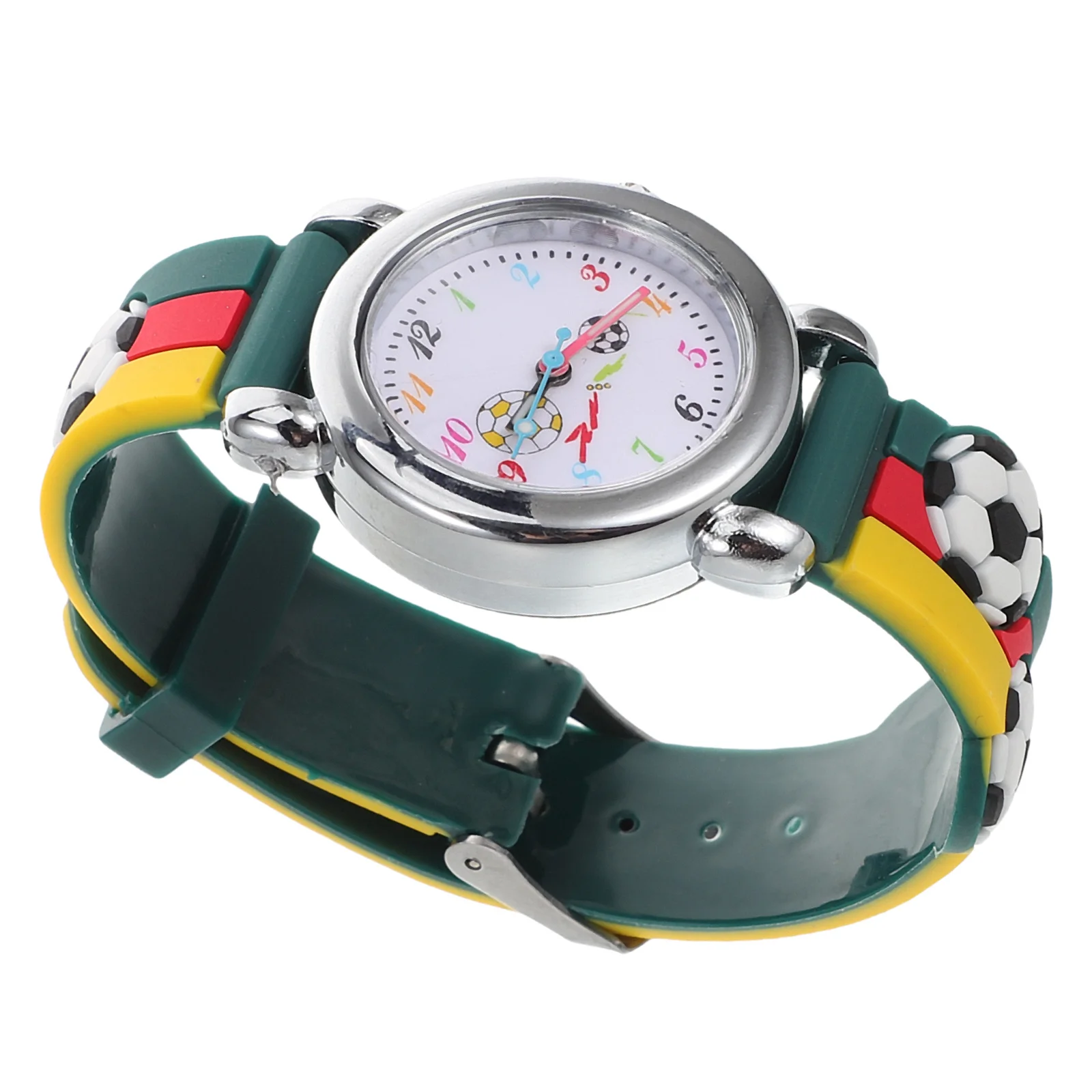 

Cute Soccer Watch Kids 3D Soft Silicone Cartoon Quartz Analog Time Teaching Outdoor Activities Wristwatch Boys Girls