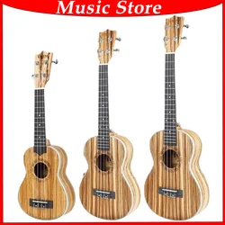 IRIN 21/24/26 Inch Ukulele 4 String Guita Classical Musical Gifts Instruments Early Education Toys for Beginners Kids Children