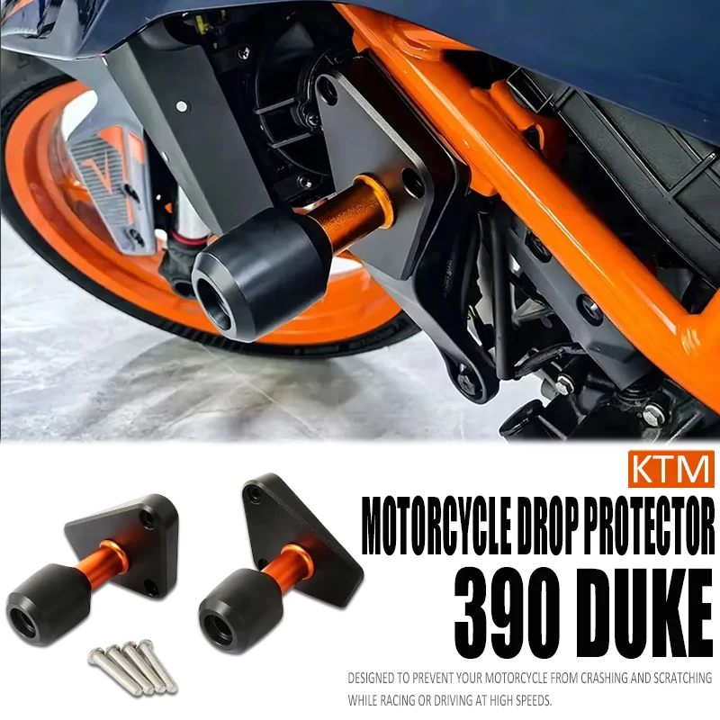 

Новая рама мотоцикла, слайдер, защита от столкновений для 390 Duke 390 Duke 390 DUKE 2024, аксессуары для мотоциклов, комплект защиты от падения