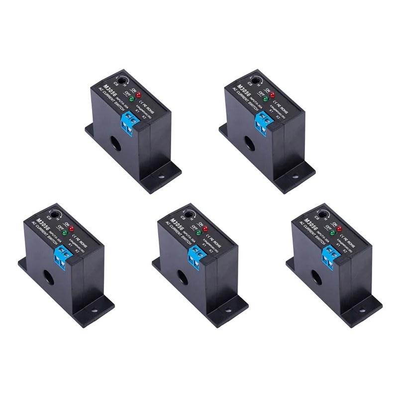 BNVN-5X Датчик тока Индукционное реле Устройство связи переменного тока Plc Предел сигнала Закрытый AC 0,2-30A (НЗ M3056)
