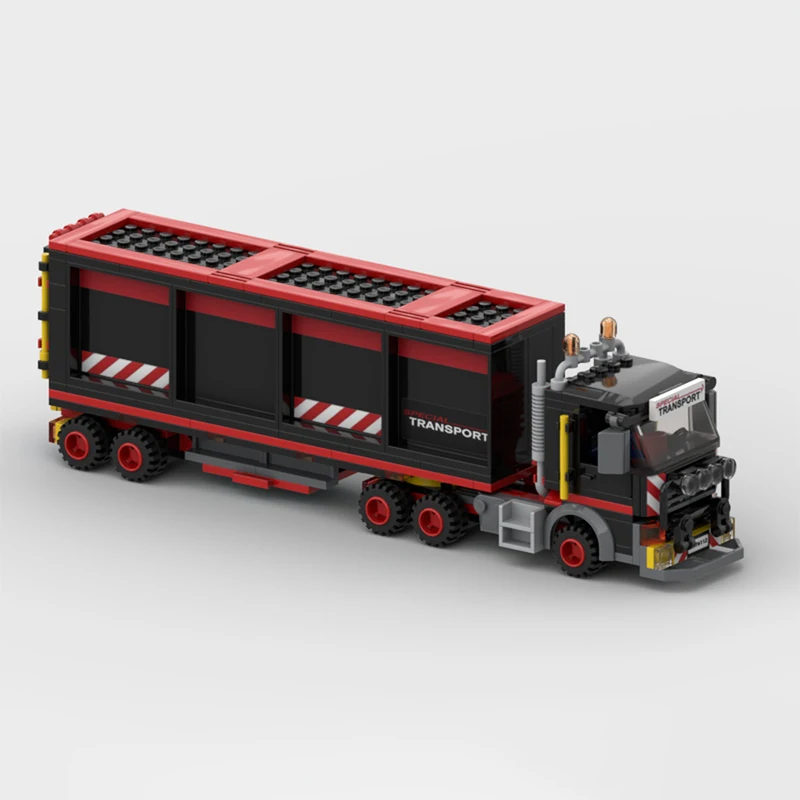 City Vehicle Series Special Transport Semi Truck Building Blocks Model Bricks Display Collection Children's Toys Gifts 274PCS