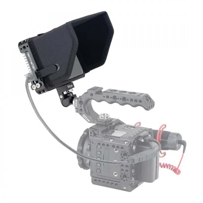 NITZE Portkeys BM5 III BM5 III WR 5.5 นิ้ว Monitor CAGE Sunshade Hood หน้าจอ RIG CABLE CLAMP