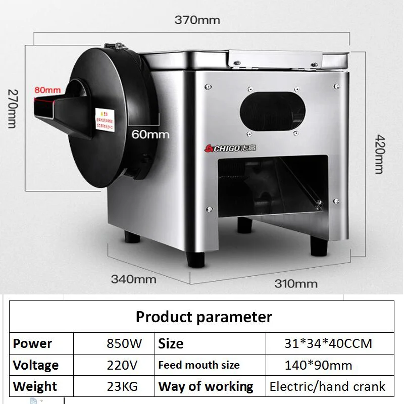 Automatic Electric Fresh Beef Dice Commercial Chicken Dicer Cheese Cutter Cubic Frozen Meat Cube Cut Machine