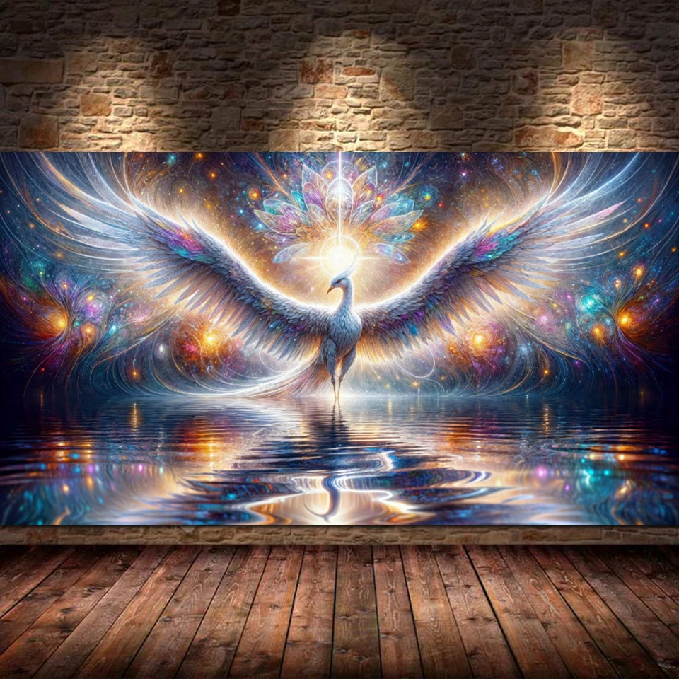 

5D алмазная живопись 2026 новая коллекция вышивка крестиком фантазийная картина Феникс полная вышивка стразами мозаика Настенный декор