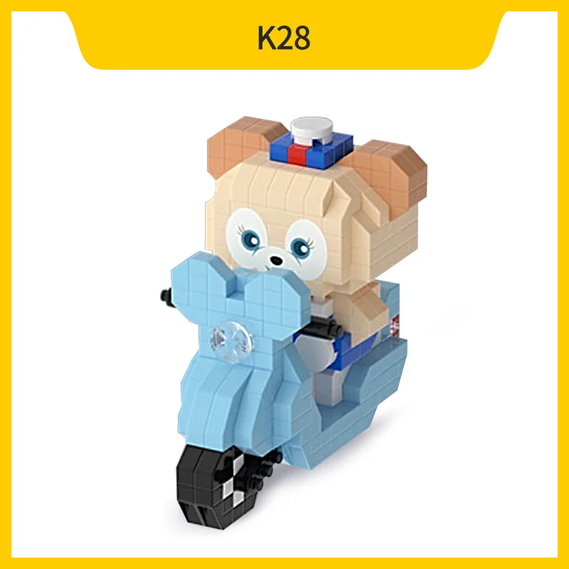Cartoon Anime Sanrio Kawaii Kuromi Spons Kurome Blokken FunnyJoy Muis Bouwstenen Pop Speelgoed Kinderen Verjaardagscadeau