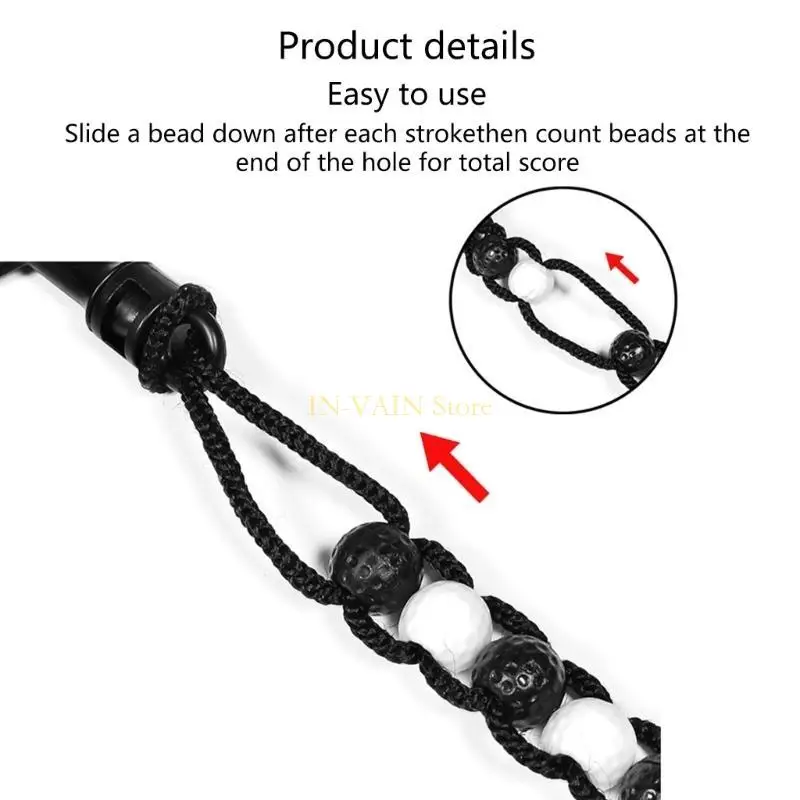 M5TC Golf Strokes Score Contadores com Clip Golf Golf Bad Counter Golf Shot Counter -Keeper Acessórios para homens