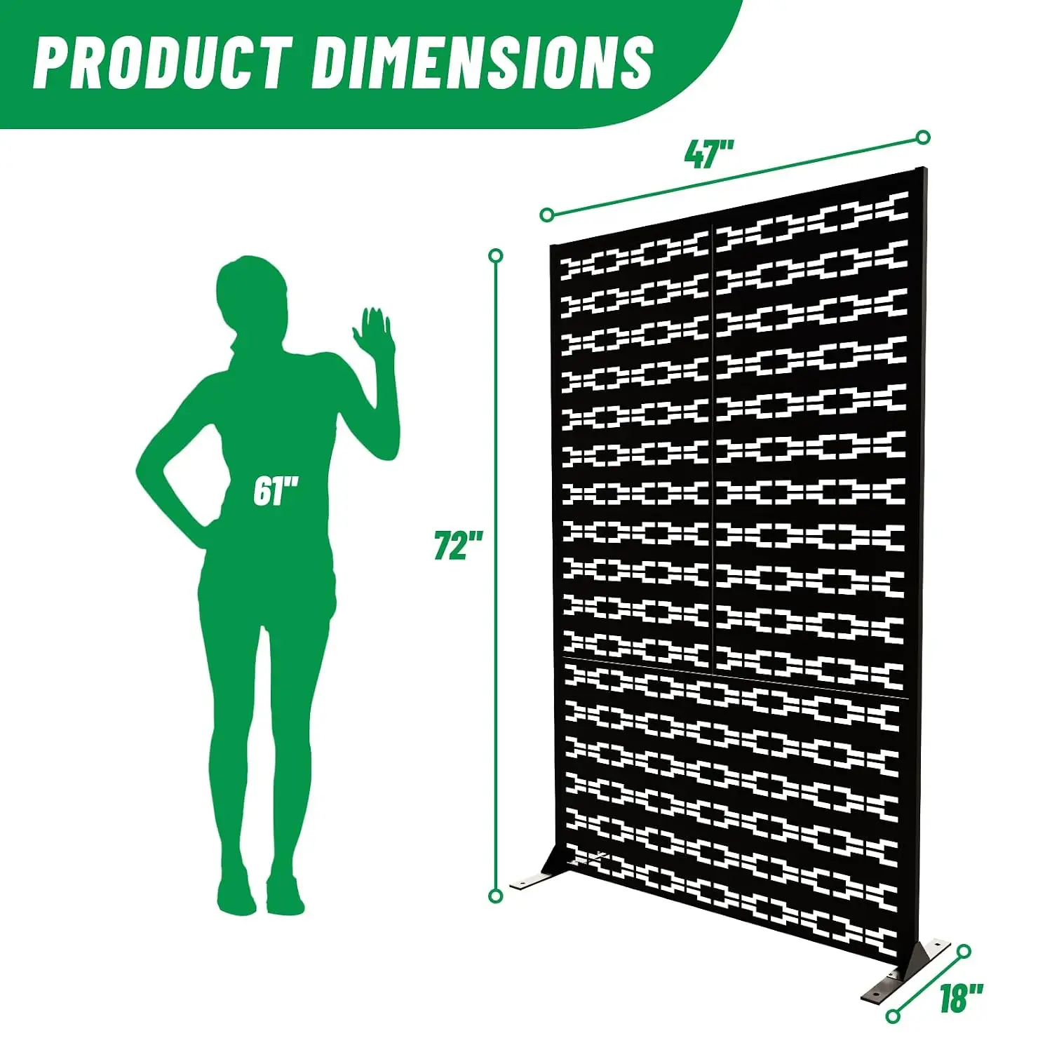 “Metal Privacy Screen”, 72