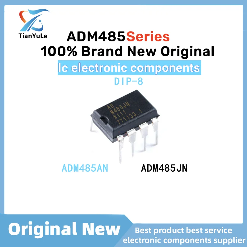 10Pcs New and Original  ADM485JN ADM485AN Brand-new DIP-8 ADM485