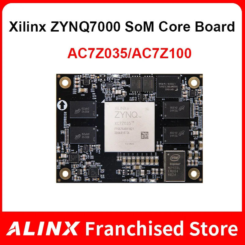 ALINX SoMs AC7Z100 AC7Z035: XILINX Zynq-7000 SoC XC7Z035 XC7Z100 ZYNQ ARM 7035 7100 FPGA Development Board System on Module