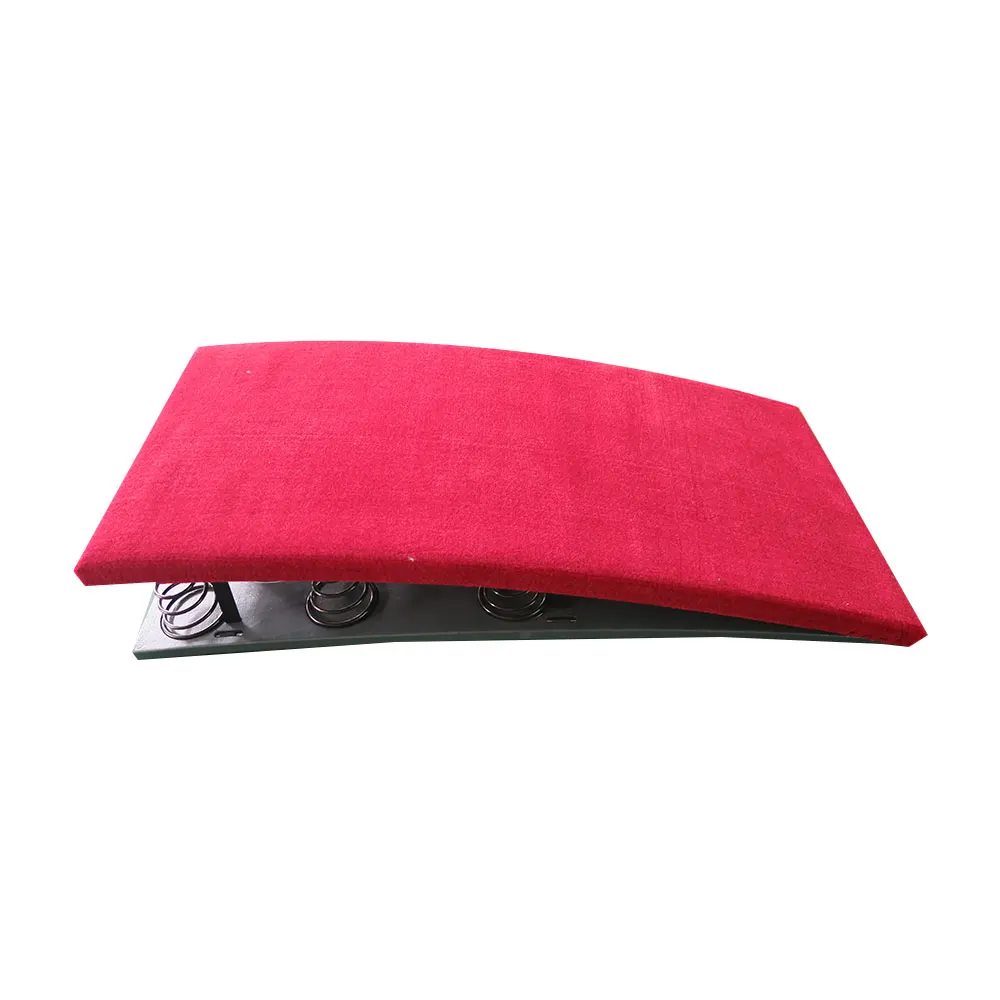 High-Level Sports Entertainment Gymnastic Vault Springboard Equipment Jumping Board Training Gear Red Metal 150kg Capacity