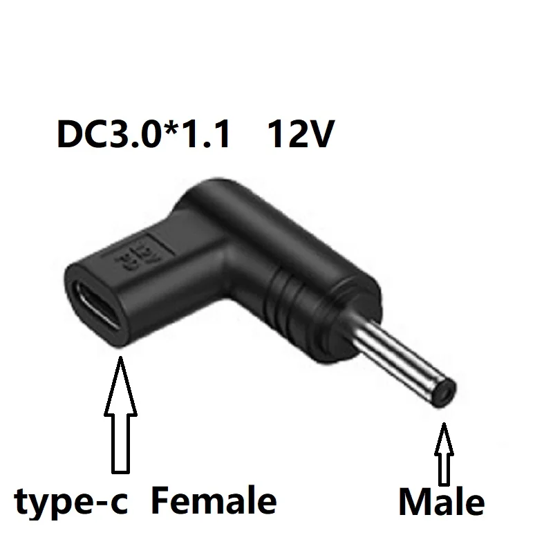 ขั้วต่อสายไฟกระแสตรงเป็น DC DC 5.5x2.1 5V 9V 12V USB C PD ไปยัง DC สายไฟสากลสำหรับรูทชนิด USB ไปยังหัวแปลงอะแดปเตอร์ปลั๊กหัวเสียบ DC