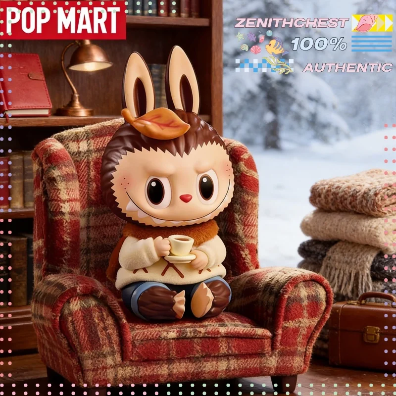 حقيقي POPMARTLABUBU ZIMOMO معطف شتاء بطاقة معلقة للأطفال العصرية هدية خاصة تجربة مثل لا آخر الحلي المنزلية #4