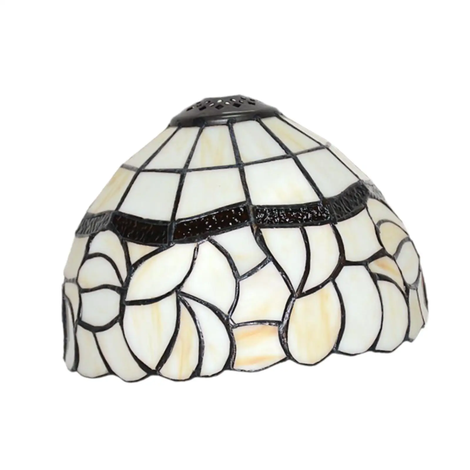 Glass Lampshade Table Lampshade Versatile Retro Decorative Bedside Lamp Shade for Dining Room Farmhouse Cafe Bedroom Outdoor