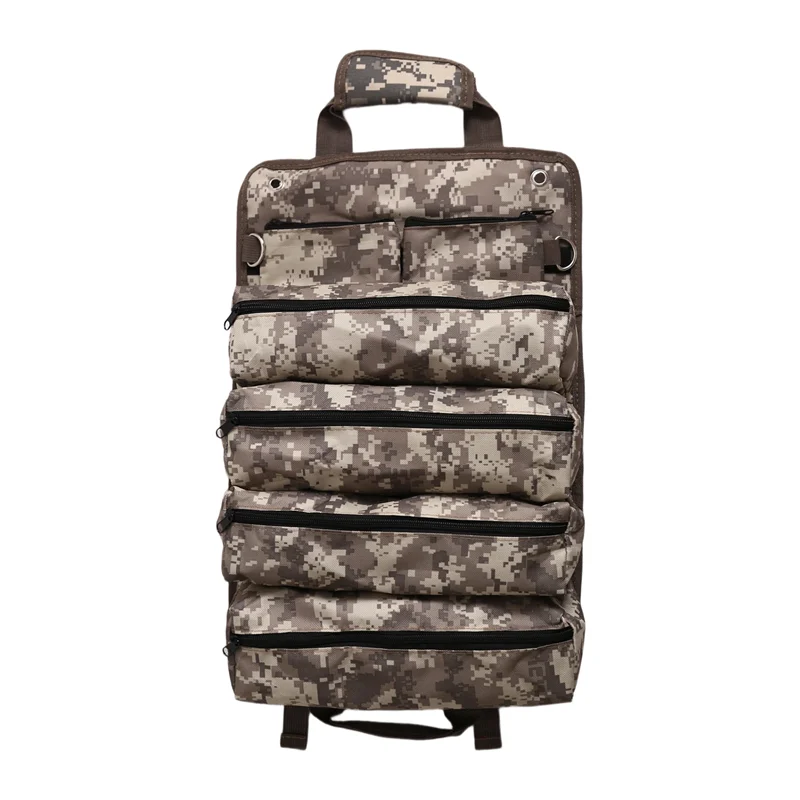 

Сумка для хранения инструментов, органайзер для инструментов, сумка-переноска с несколькими карманами, электрик, подвесной мотоцикл, цвет джунглей