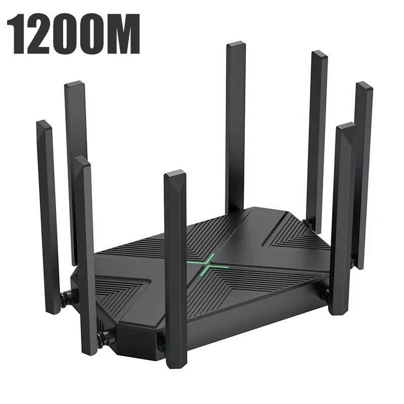 New Wireless Router Booster Router Support AP Broadband WiFi Repeater Signal Amplifier for Home Office with Firewall 8 Antennas