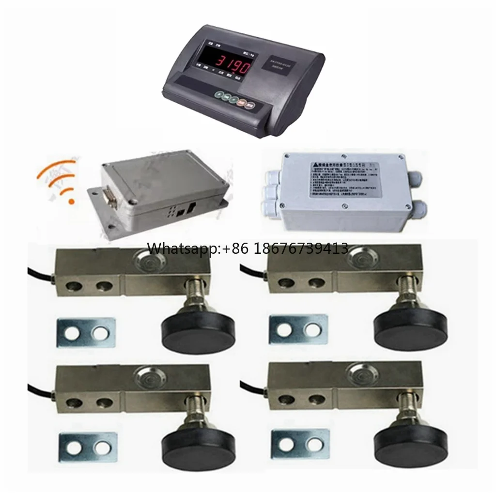Weighing Scale Platform Sensor YZC-320C-Kit 0.5T/1T/2T/3T/5T A12E 110V 220V AC Indicator and Wireless Transmitter
