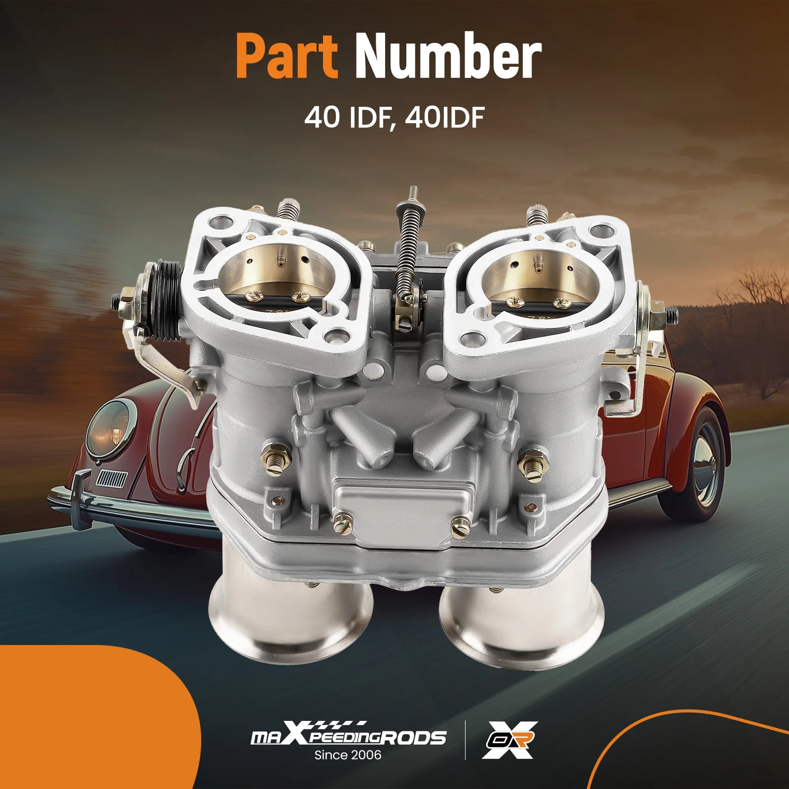Carburetor Engine 2 Barrel 40 IDF For VW Bug For Volkswagen Beetle For Porsche