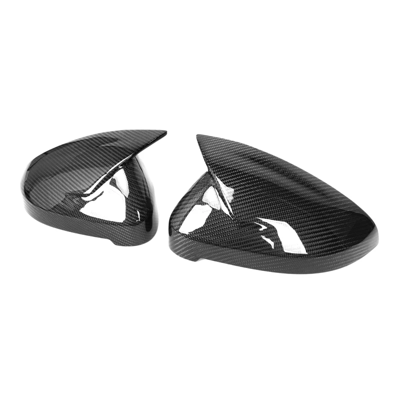 B9 Mirror M Style Real Carbon Fiber Mirror caps With Lane Assistant For Audi A4 A4L  A5  S5 B9 Mirror cover