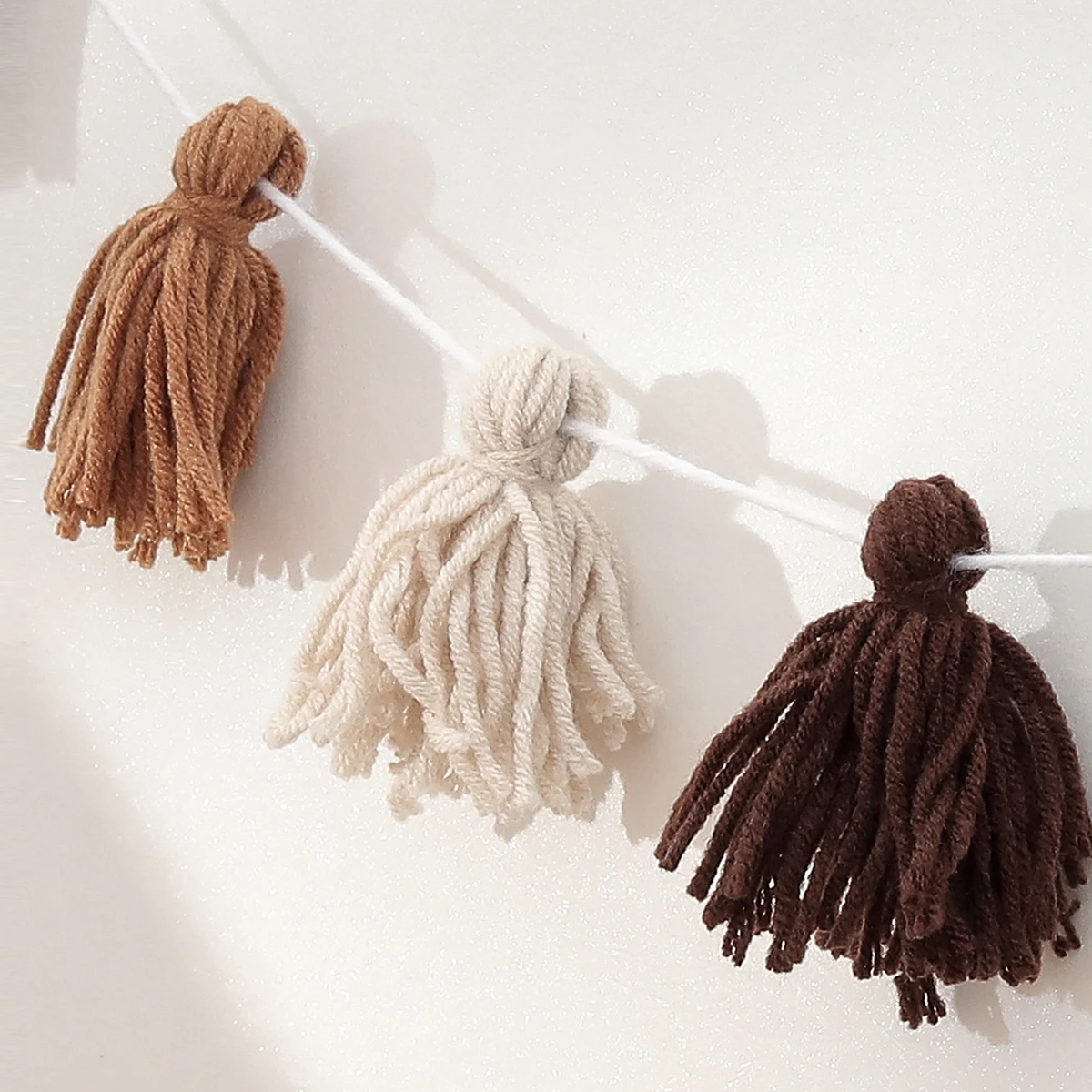 1pc Wool tassel hair ball flag birthday party supplies1pc Wool tassel hair ball flag birthday party supplies