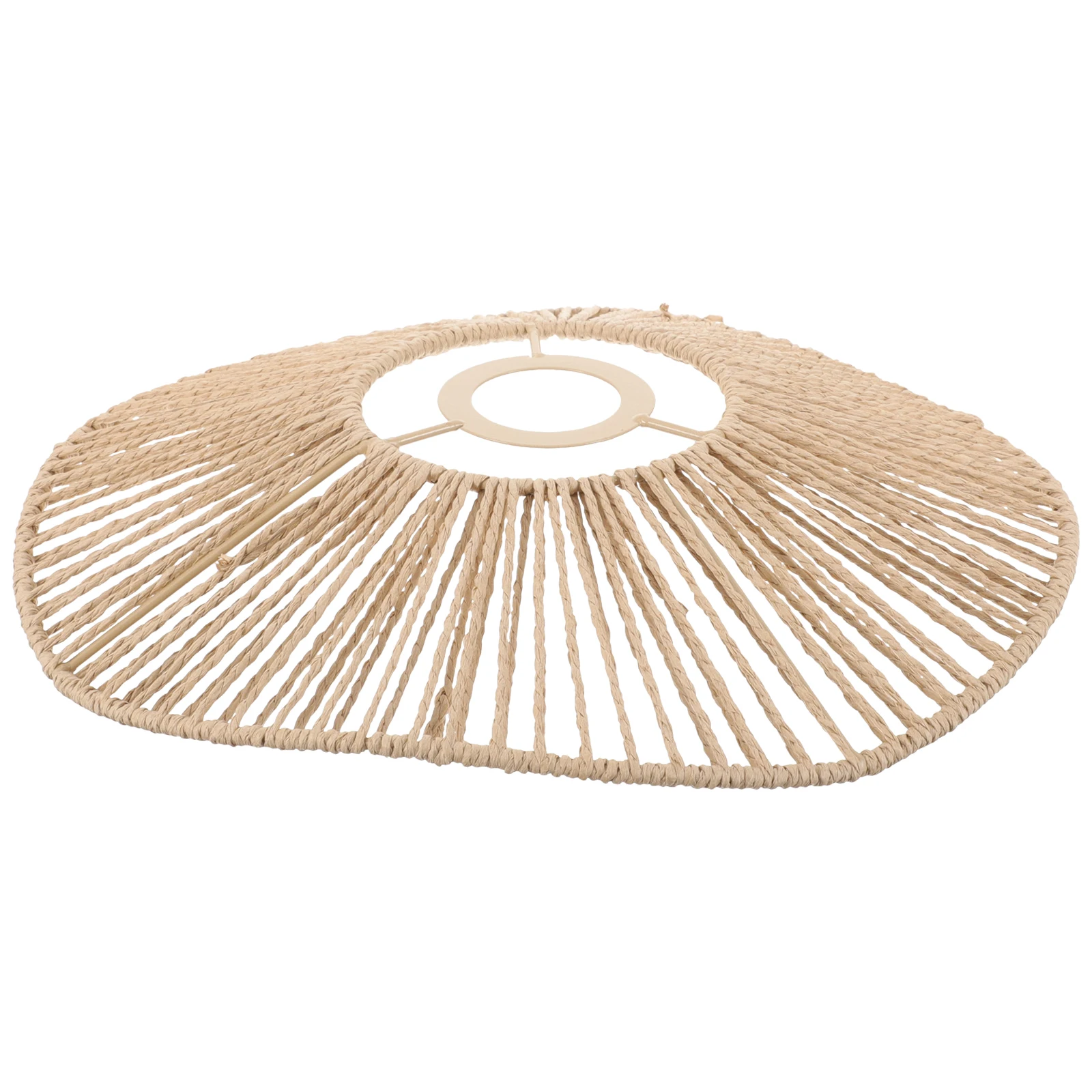 

Vintage Lampshade Style Small Lampshades Small Lampshades Brown Color Imitation Rope Retro Lampshade Lighting Supply