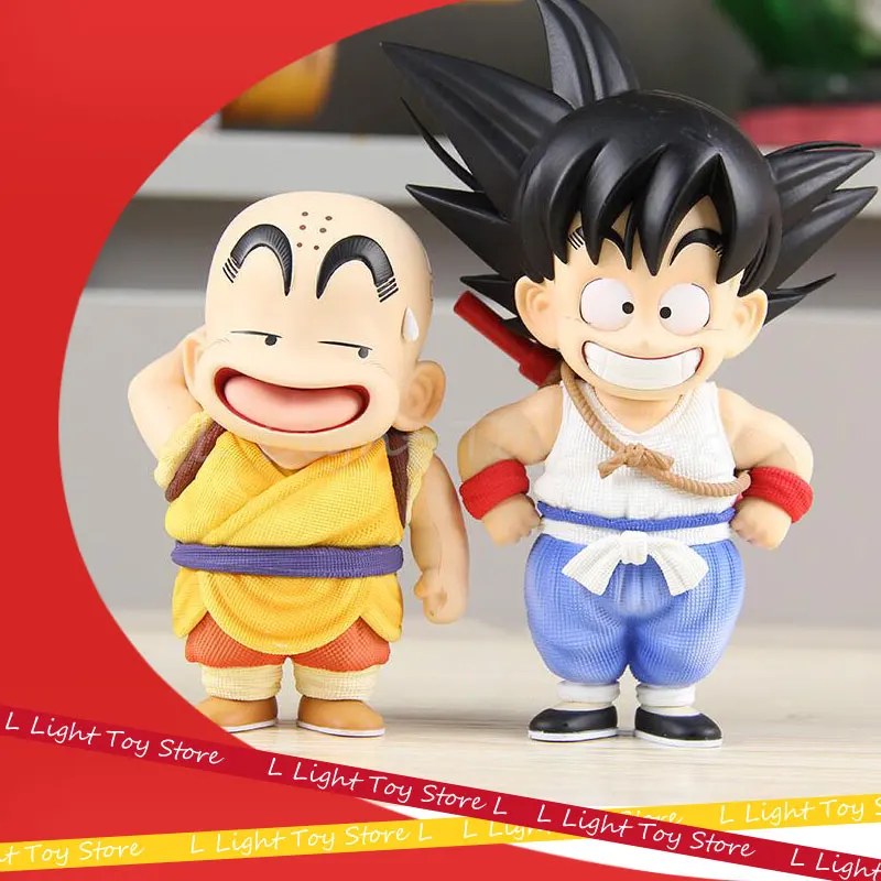 

Предпродажа Dragon Ball Son Goku Krillin, аниме-фигурки, мини-детские модели Goku, сбор Dragon Ball, стол, милый декор, игрушки