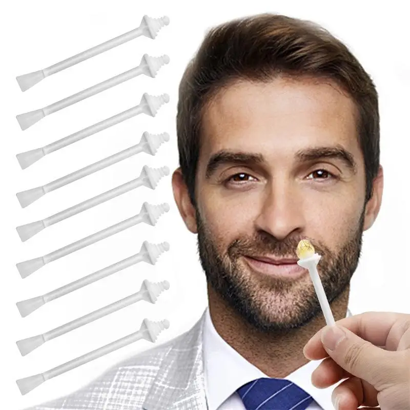 (.) 20Pcs Nose Wax Sticks 20PCS Nose Wax Applicators For Painless Nose Hair Removal Beeswax Safe Wax Accessories