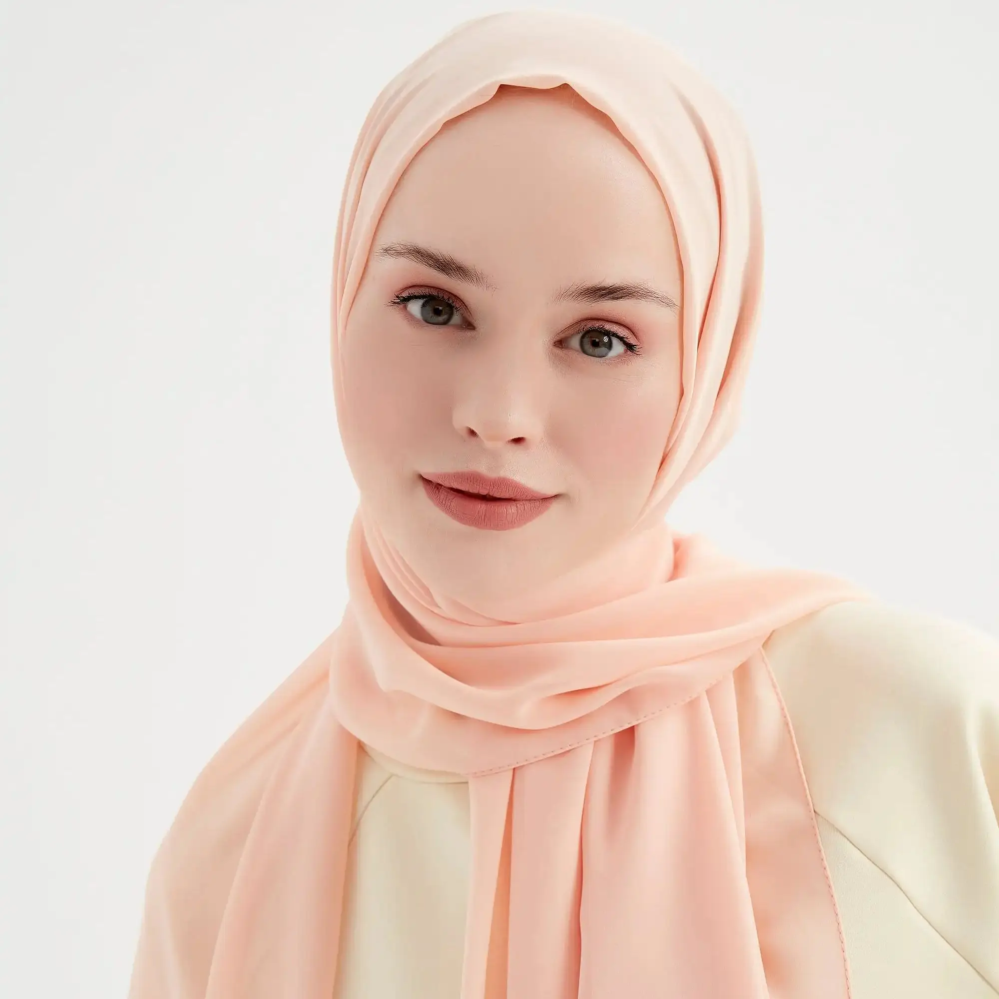 Premium Chiffon hijab soft Malaysia scarf tudung scarves chiffon crepe hijab for women