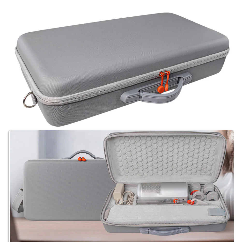 For XGIMI MoGo 4 2025 Travel Case Hard Shell PU and EVA Design Offering Secure Device Protection and Convenient Access