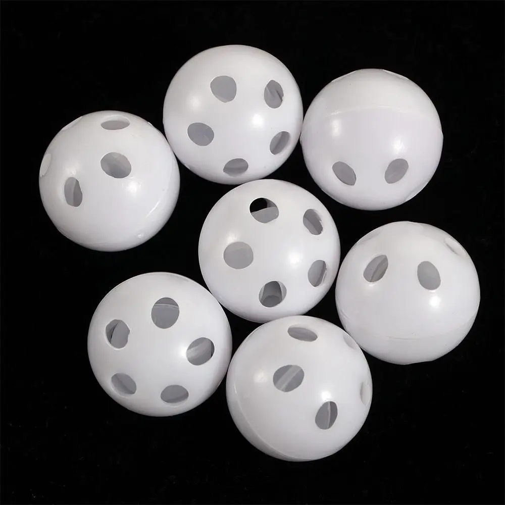 10Pcs 24MM Plastic Rattle Bell Ball Squeaker Noise Baby Toy Squeak Baby Toys DIY Rattle Beads Pet Toys Plush Cat Dog Accessories