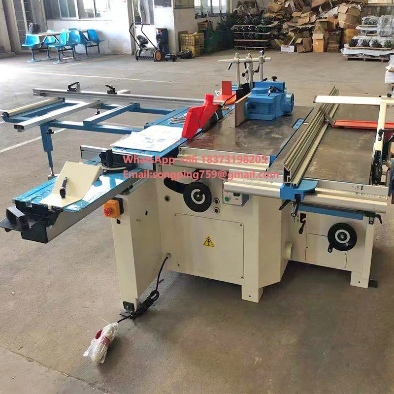 

Multi-Use Combination Universal Woodworking Machine Woodworking Saw Planer Thicknesser Spindle Moulder Mortising Machine