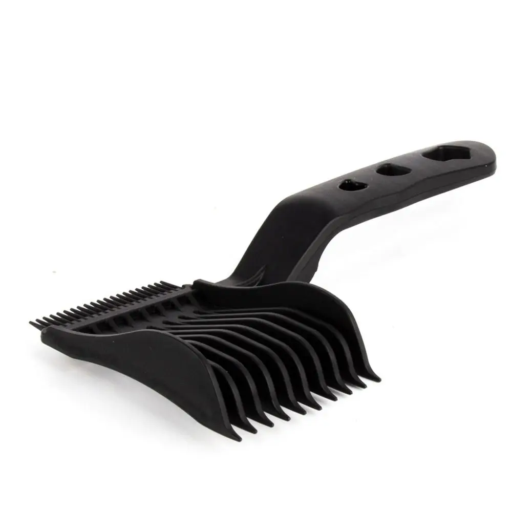 Blend Friend Fade Comb Ergonomic Gradienter Design Hair Cutting Comb Curved Positioning Comb Barber Supplies