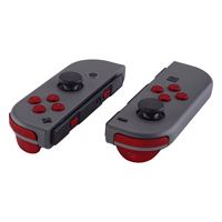 eXtremeRate Red Full Set Buttons with Tools for NS Switch & OLED JoyCon Replacement ABXY Direction Keys SR SL L R ZR ZL Trigger