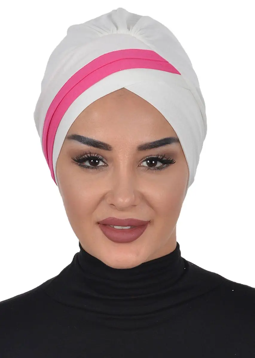 Doppel farbige gekämmte Knochen creme