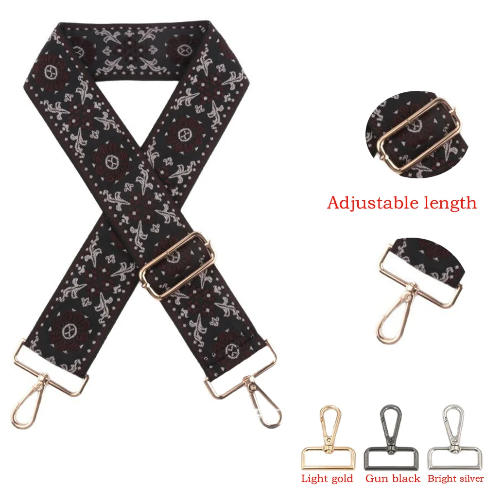 

5cm Adjustable Long Shoulder Strap Casual And Bag Strap Shoulder Strap Crossbody Strap Extended And Widened Canvas Strap