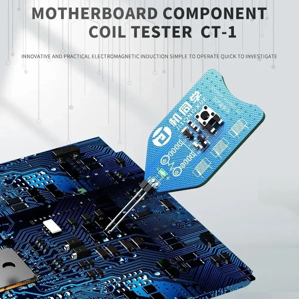 Quick Fault Check Motherboard Coil Tester Portable Multi-functional Electromagnetic Induction Tester High Precision Easy To Use