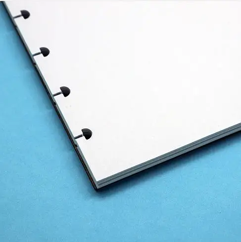 Cuaderno de hojas sueltas A4 con agujero De Seta recargado, cuadernos en blanco de línea Horizontal y diarios, cuaderno de hojas sueltas, papel de