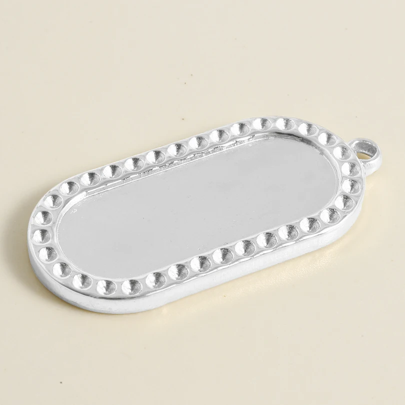 5개 스틸 색상 변색 없음 304 스테인리스 스틸 펜던트 쥬얼리 제작 용품 금붕어 십자가 태양 하트 카보숑 벌크 참