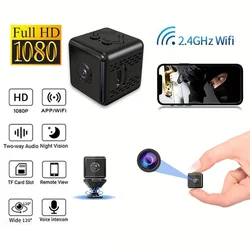 X6 Mini Camera HD Intelligent Infrared Night Vision Wireless Wifi Home Security Monitoring Motion Camera Support Hidden TF Card