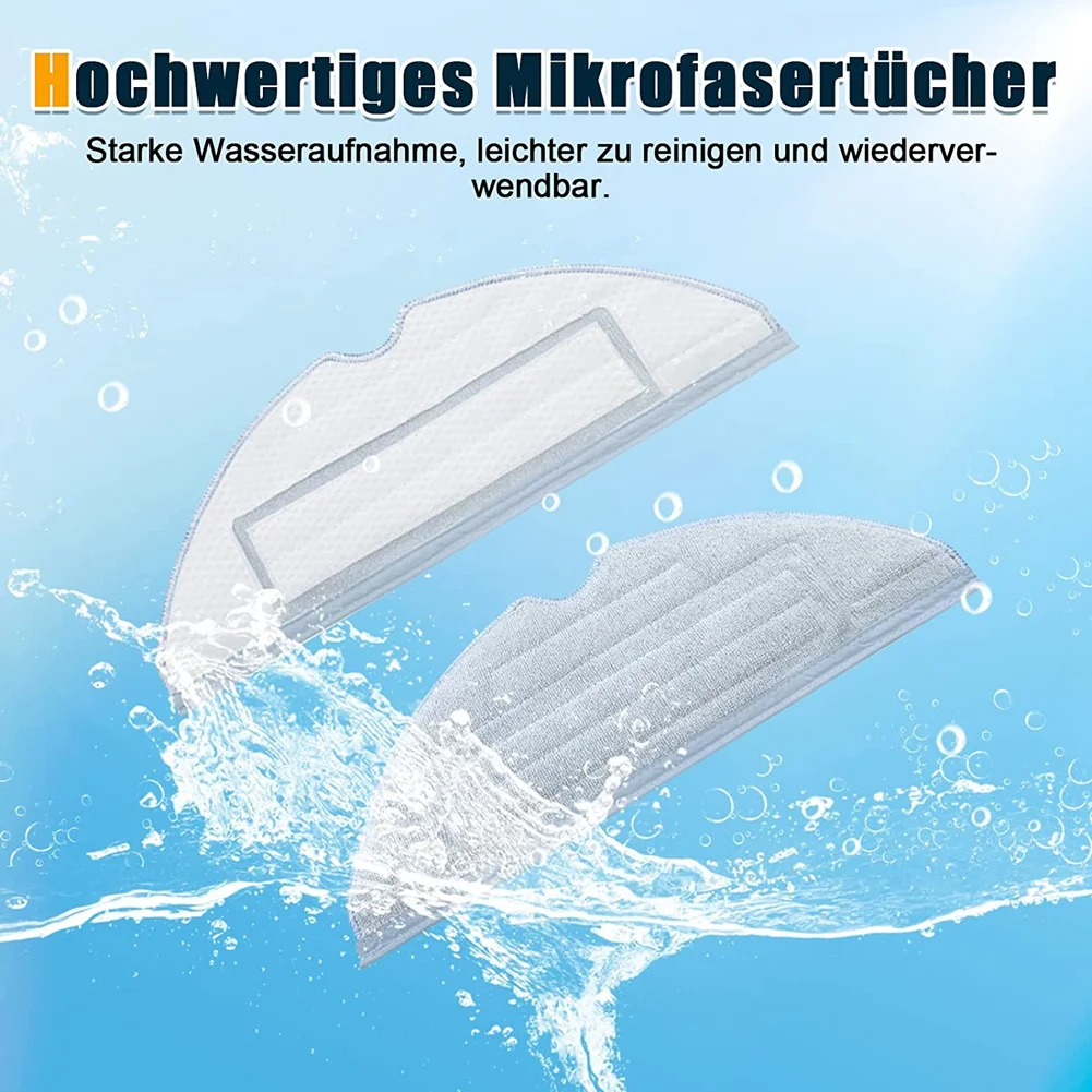 Peças de reposição escova principal mop almofada compatível para roborock s7 t7s robôs aspirador acessórios