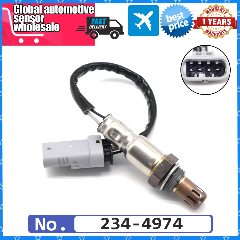 NEW Rear 234-4974 Air Fuel Ratio Lambda O2 Oxygen Sensor For Chevrolet Express Silverado Suburban GMC Sierra Cadillac Escalade