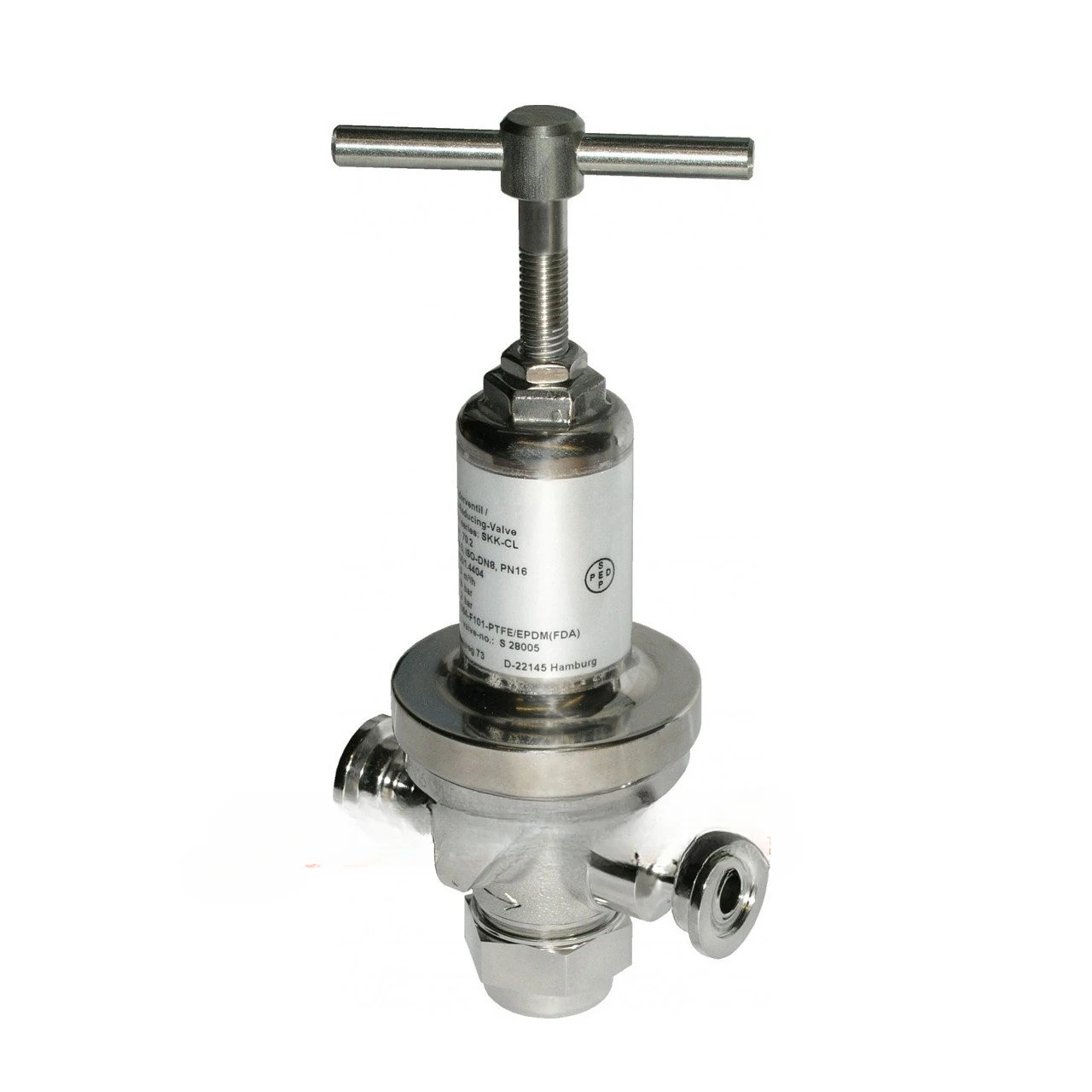 Imported Sanitary Pressure Control Valve Typ 80 SMG Suitable for Niezgodka Valve